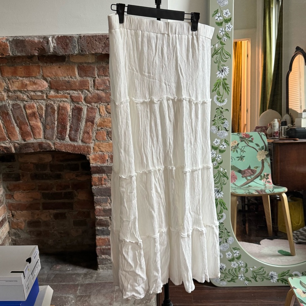 Princess Polly Miriah Maxi Skirt White - Picture 3 of 4